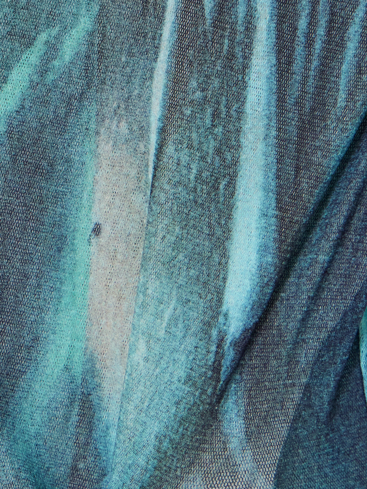 Jean Paul Gaultier Printed Tulle Tank