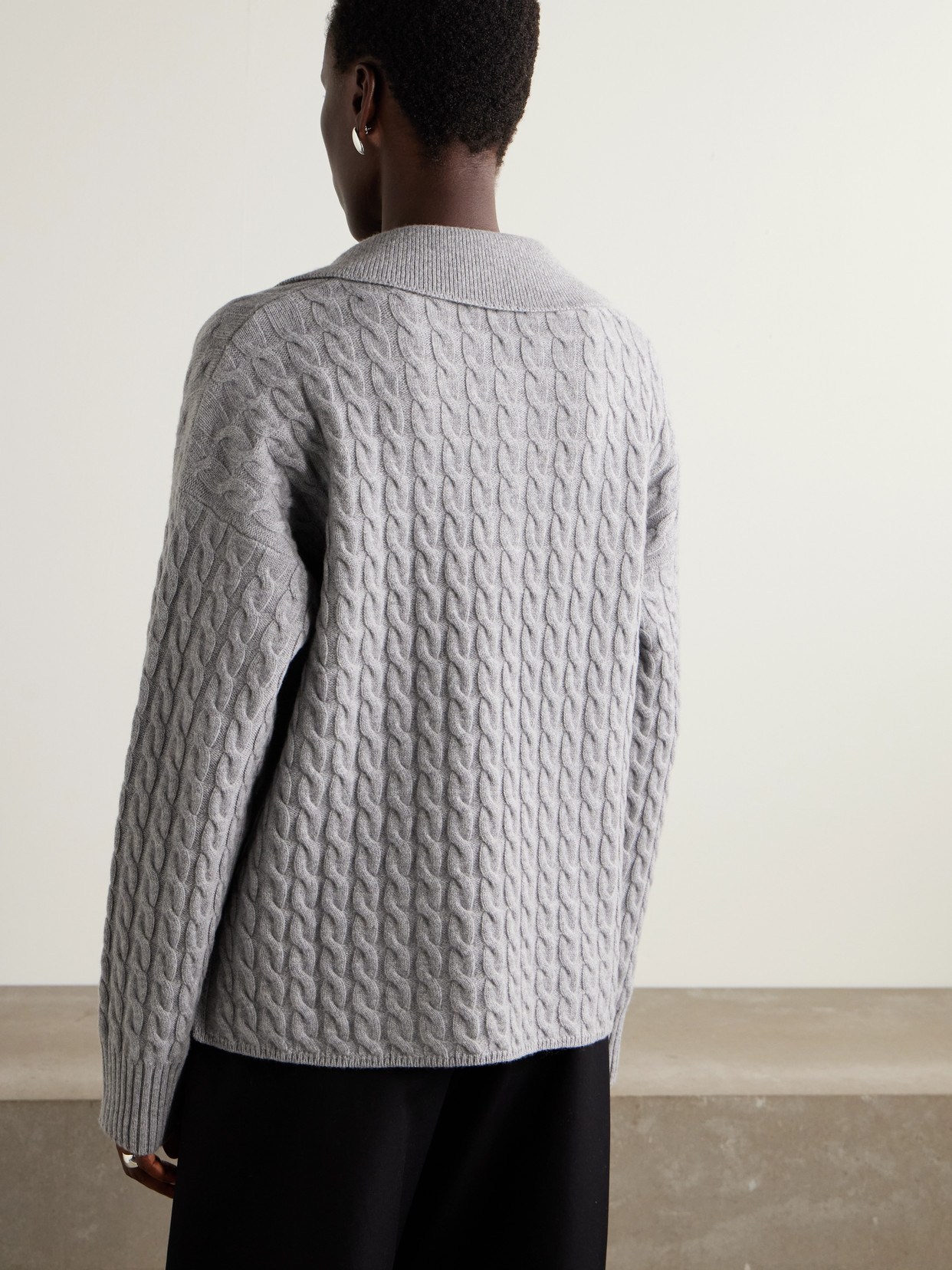 Matis Cable-Knit Wool And Cashmere-Blend Sweater