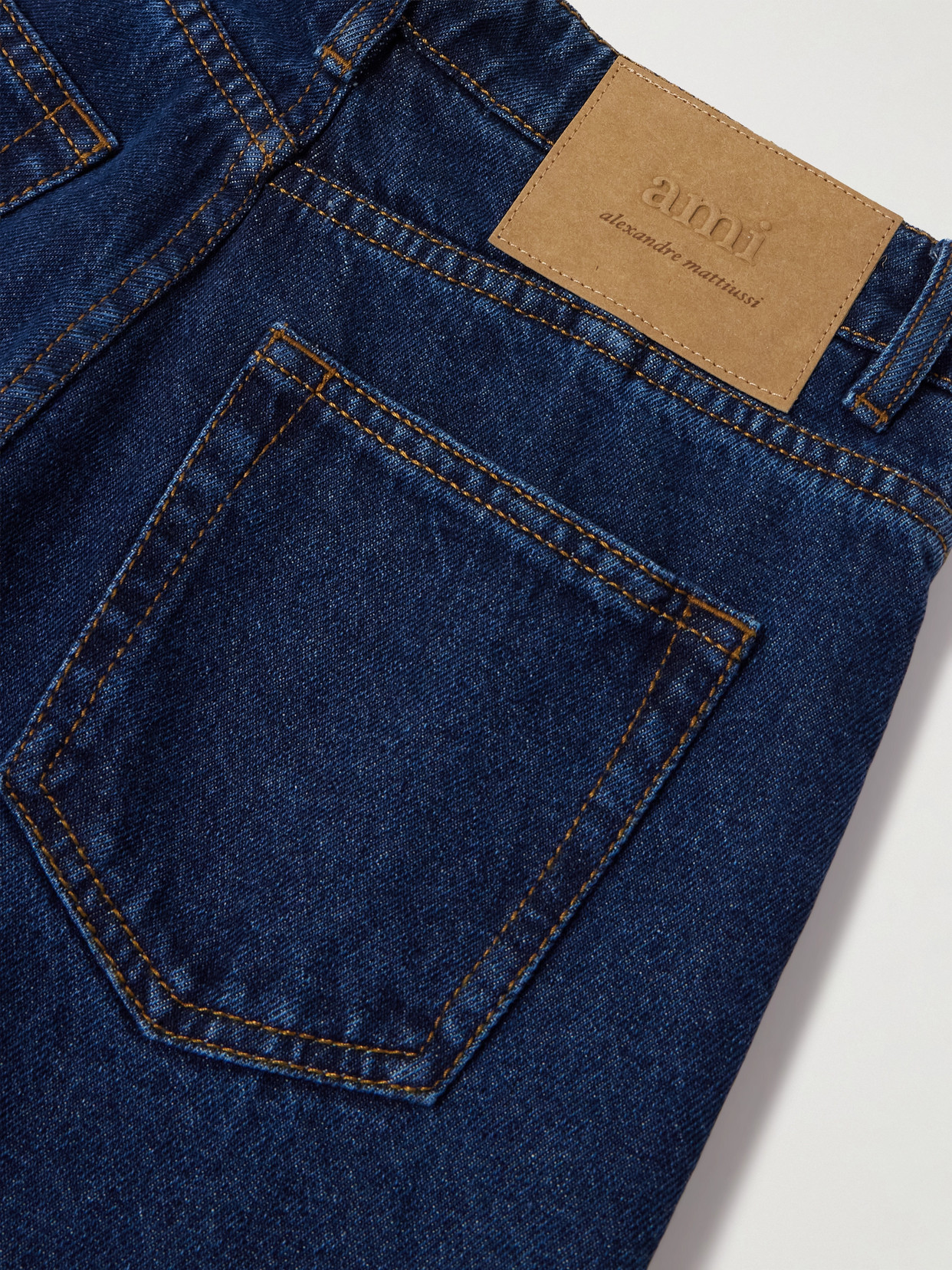 Ami Alexandre Mattiussi High-rise Flared Jeans In Blue