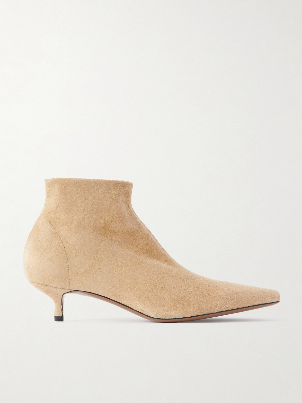 Neous Idra Suede Ankle Boots In Neutral