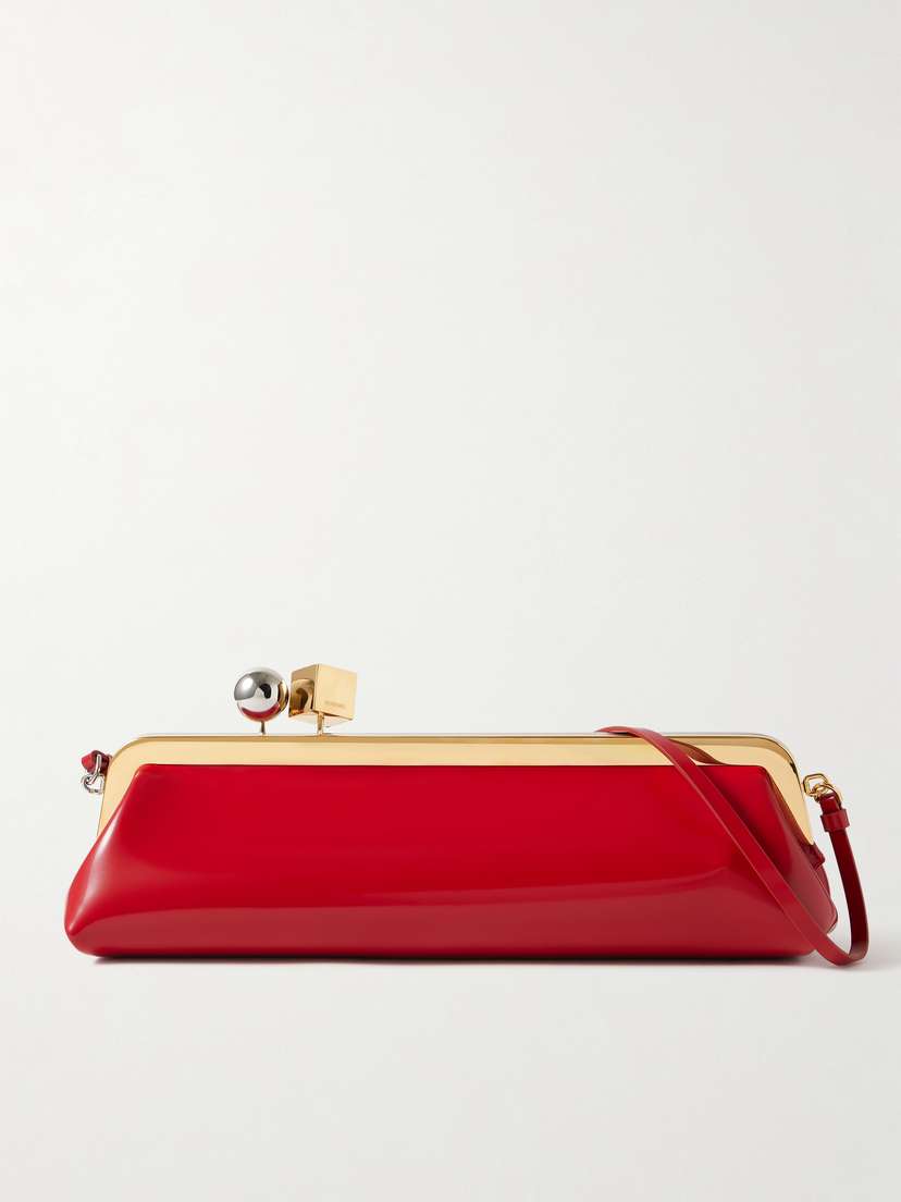 Jacquemus Le Salon Leather Clutch
