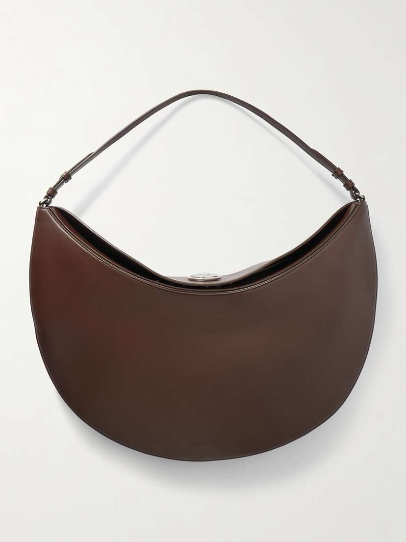 Jacquemus Le Calisso Rond Leather Shoulder Bag