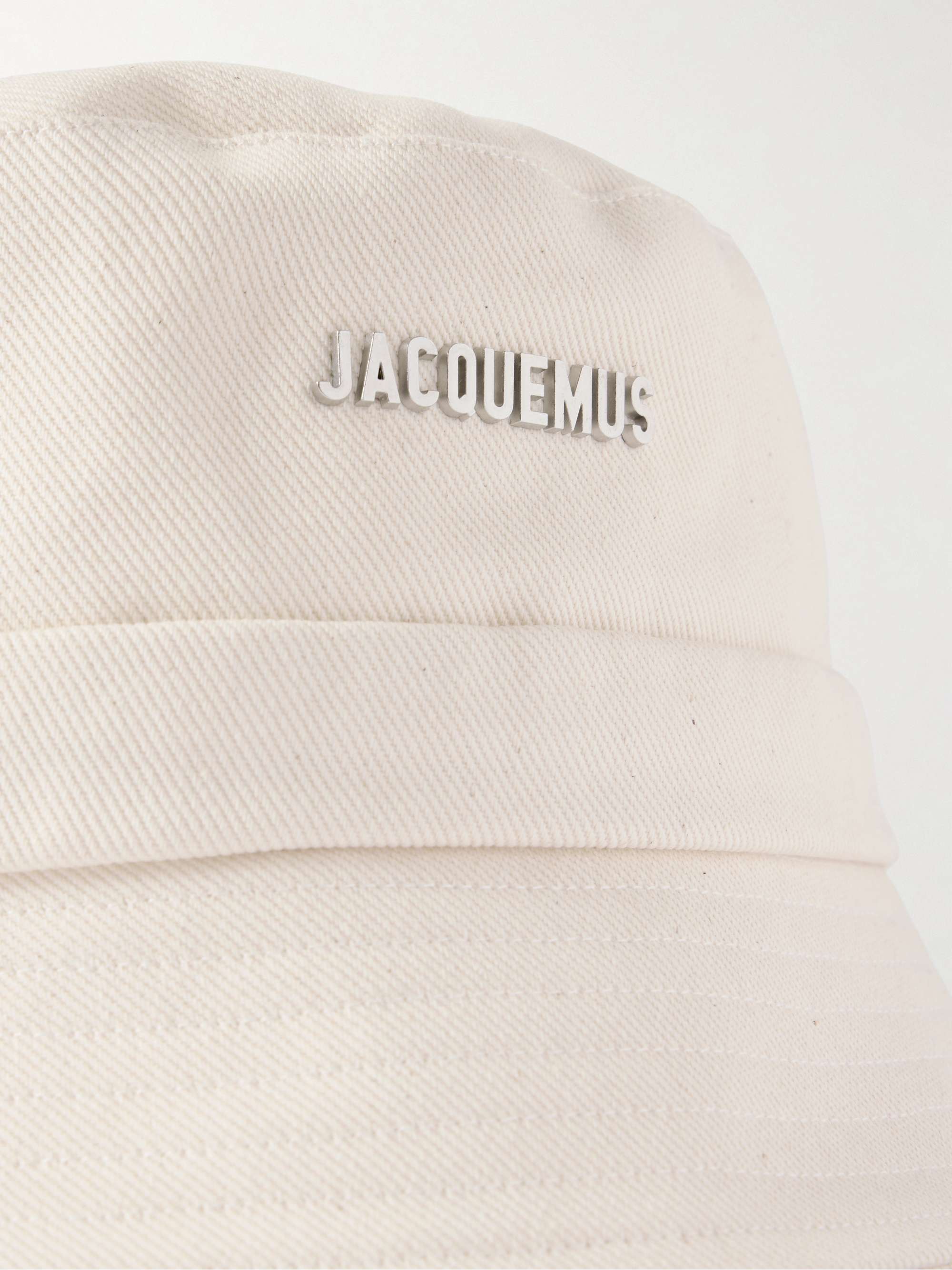 JACQUEMUS コットンキャンバス バケットハット 装飾付き | NET-A