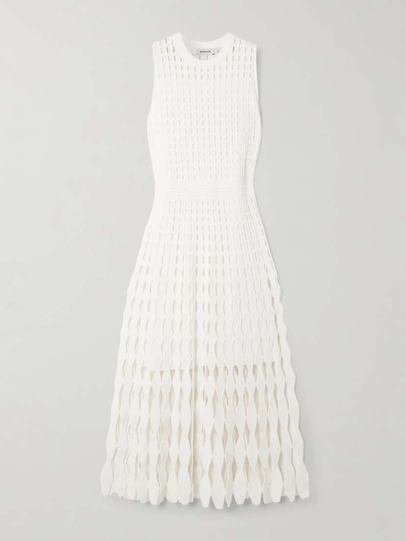 Simkhai Zyla Cutout Jersey Midi Dress
