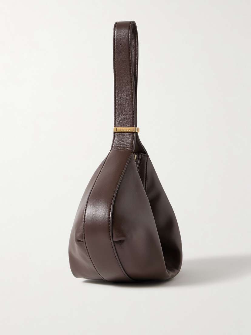 Staud Demy Leather Shoulder Bag