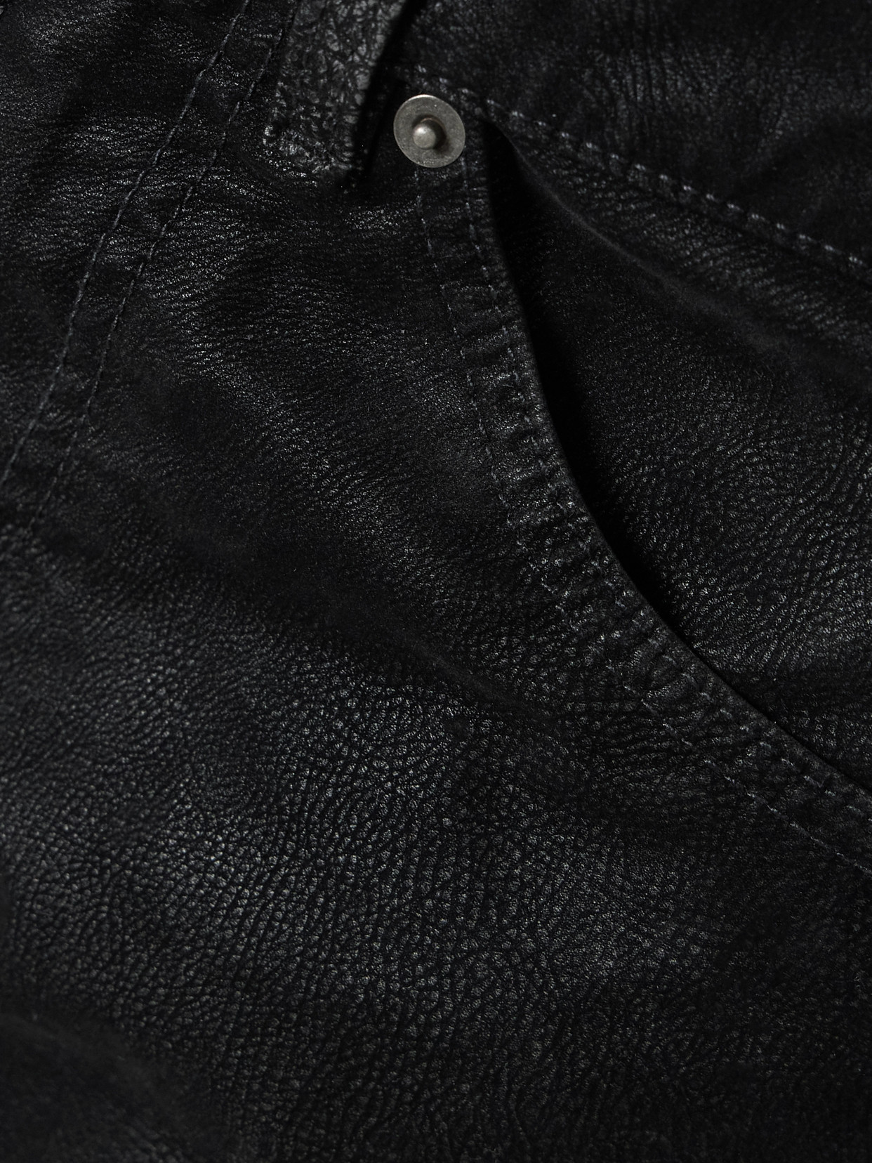 Isabel Marant Étoile Kelsie Coated Skinny Pants In Black