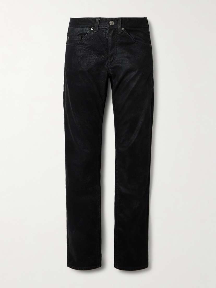Marant Étoile Kelsie Coated Skinny Pants