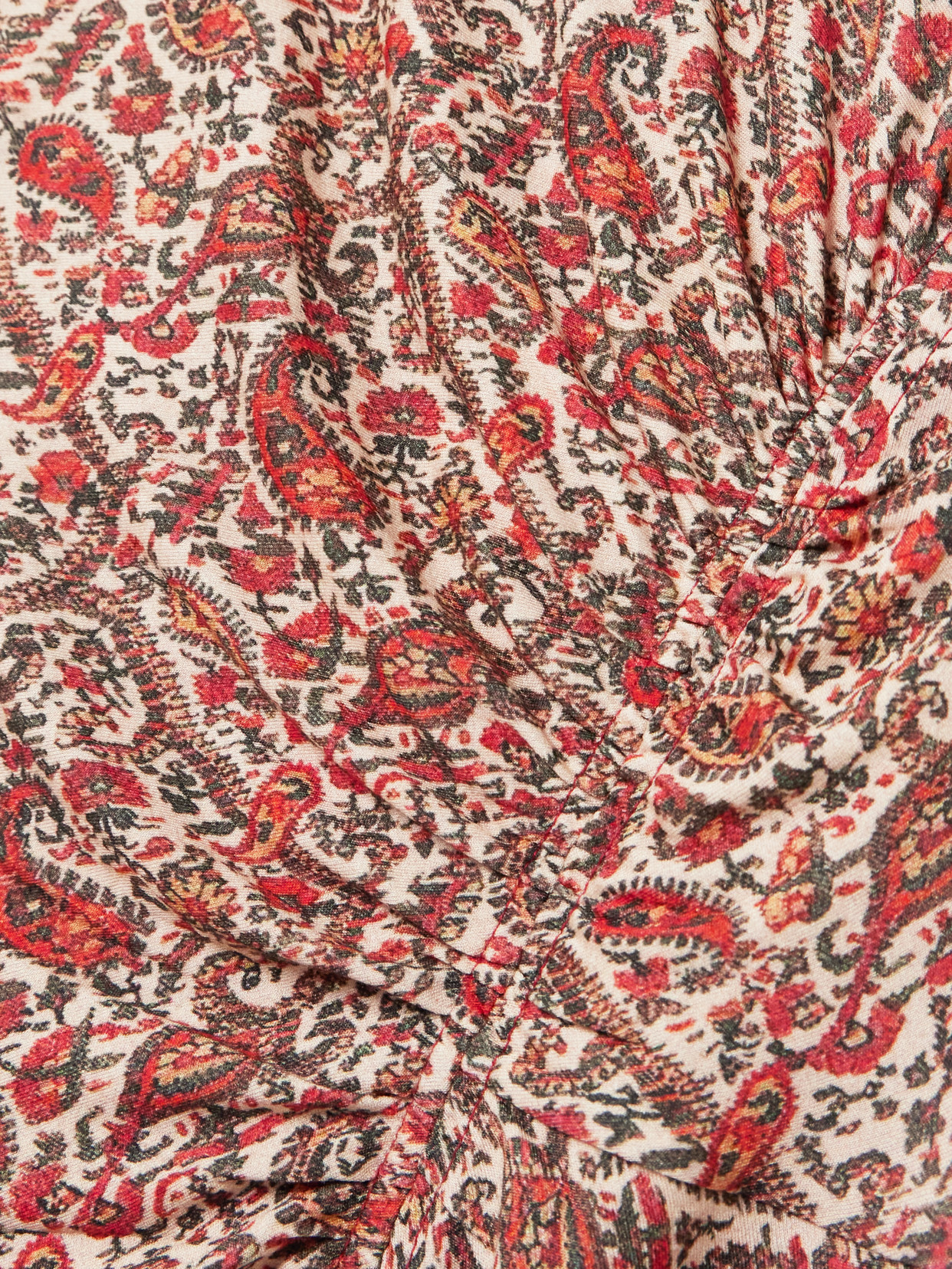 Isabel Marant Étoile Jelina Gathered Printed Stretch-modal Midi Dress In Multi