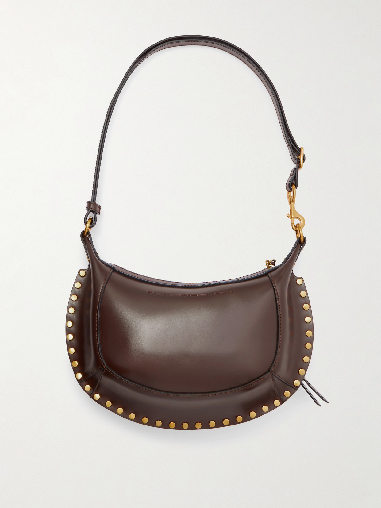 Oskan Moon Studded Shoulder Bag