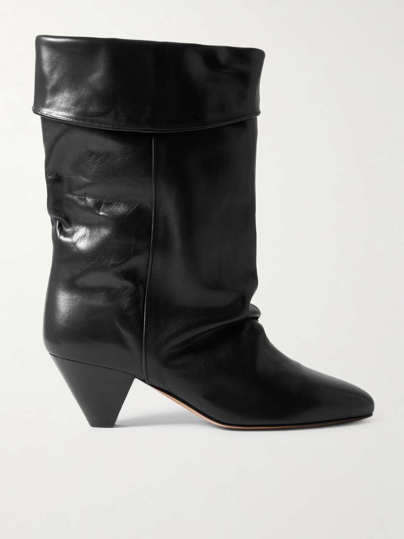 Isabel Marant Dalby Leather Ankle Boots