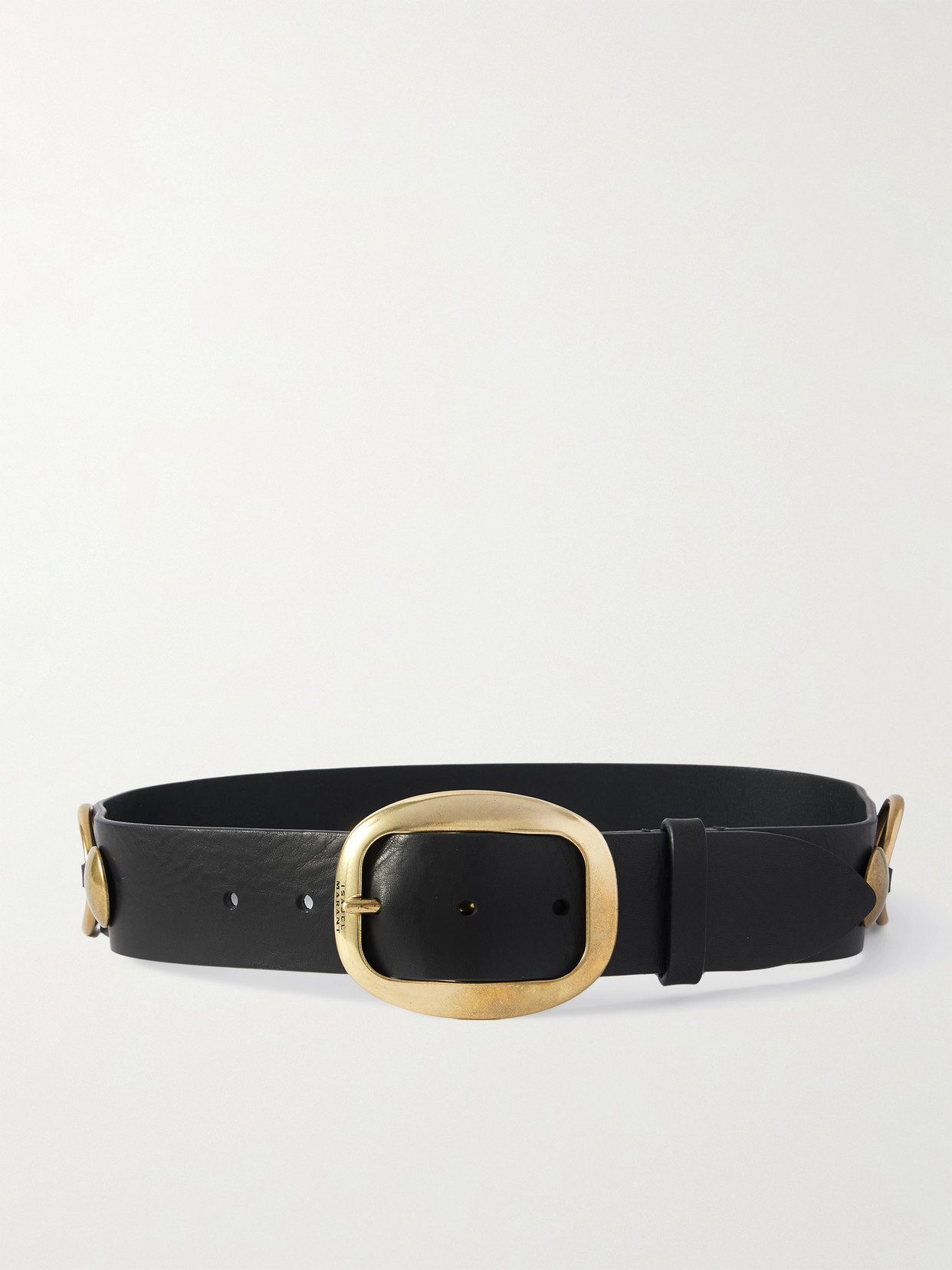 Isabel Marant Dara Embellished Leather Belt