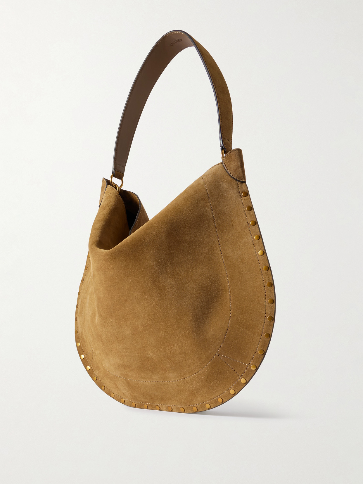 Isabel Marant Oskan Studded Suede Tote