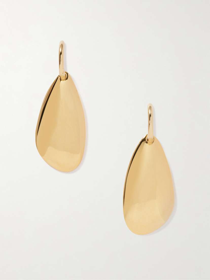 Isabel Marant Ella Gold-tone Hoop Earrings