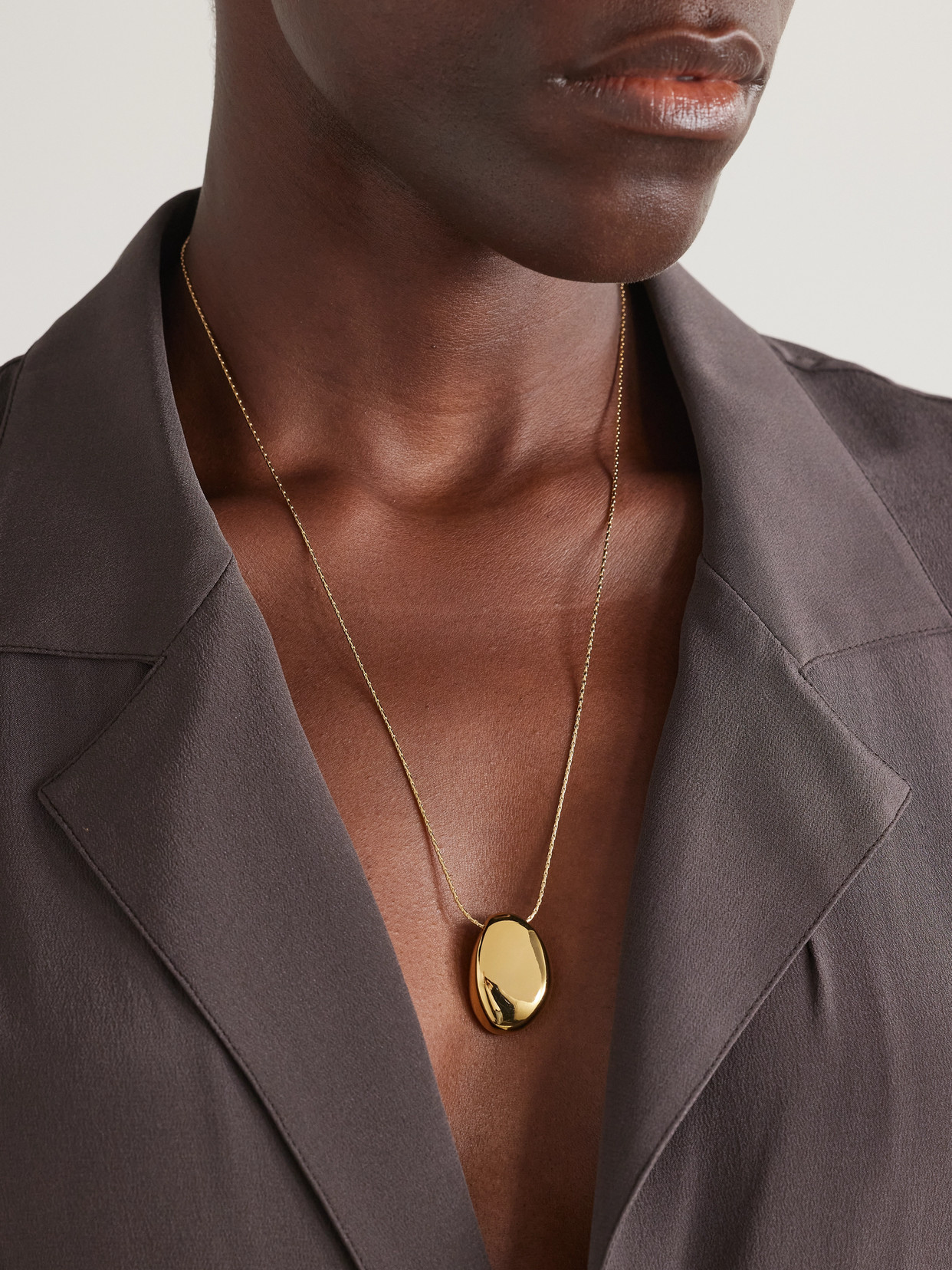 Isabel Marant Shiny Day Gold-tone Necklace In Gold