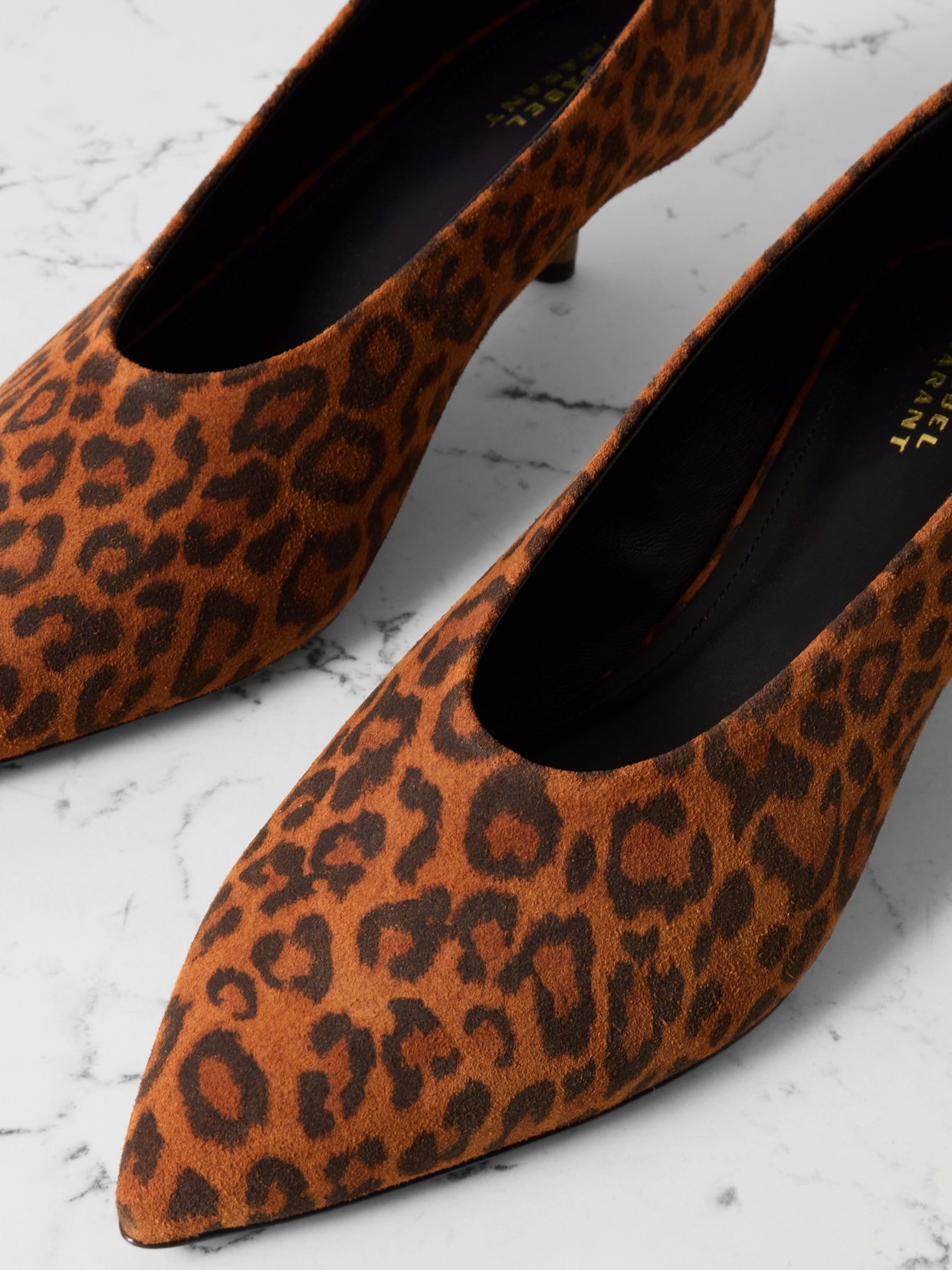 Ebisa Leopard-Print Pumps