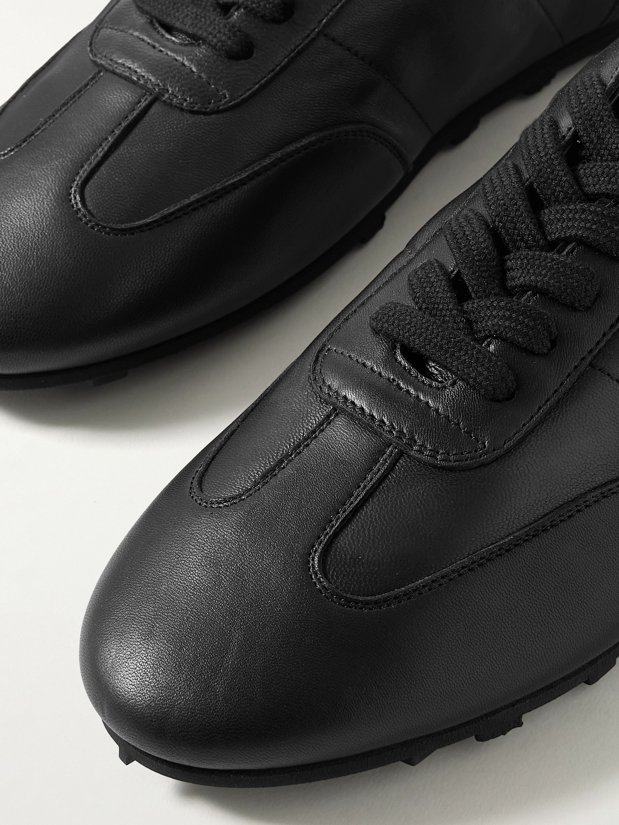 Marni Softy Soccer Nappa Leather Sneakers