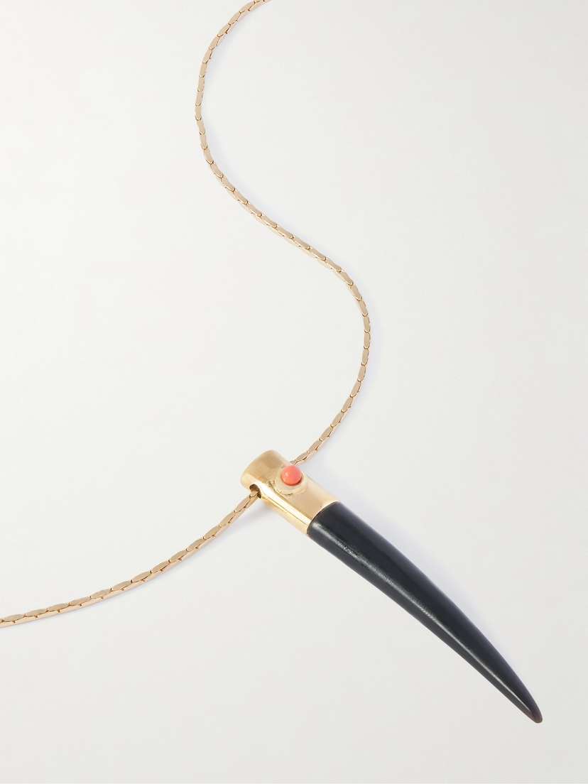 Isabel Marant tone Resin Necklace