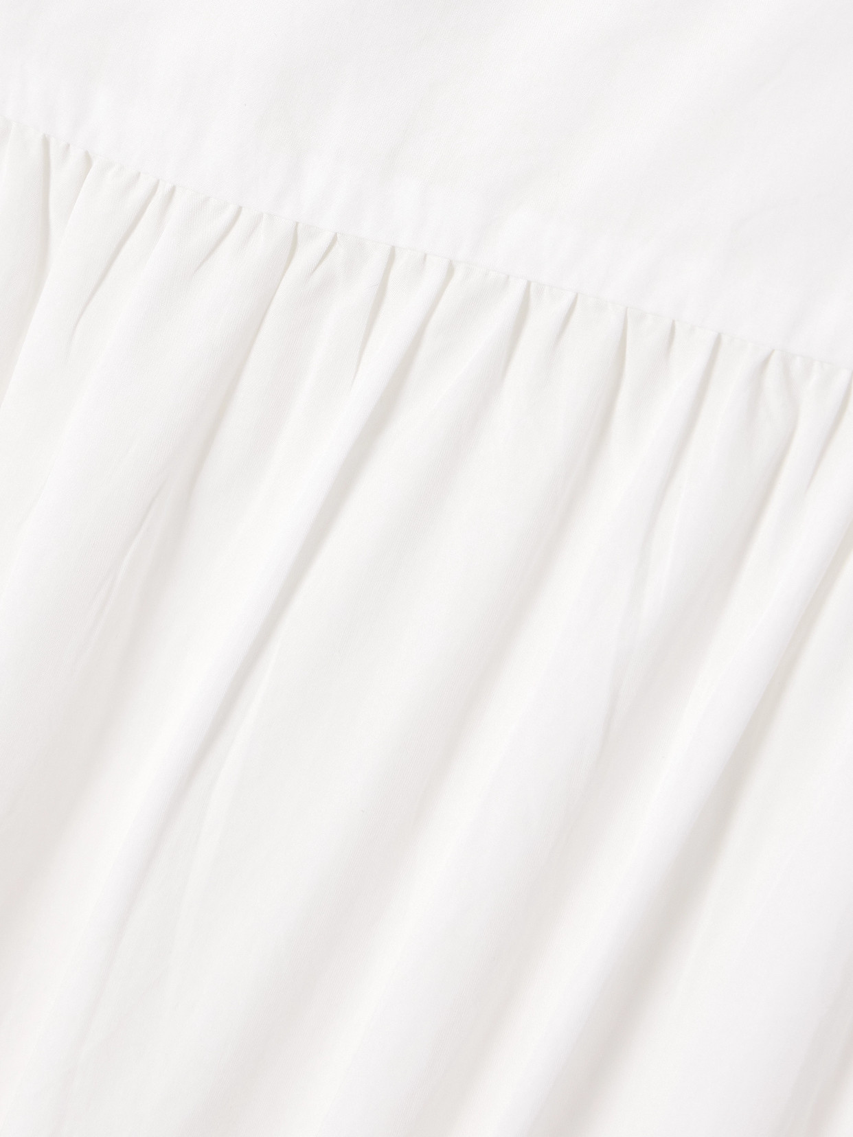 Isabel Marant Synda Gathered Modal-blend Blouse In White