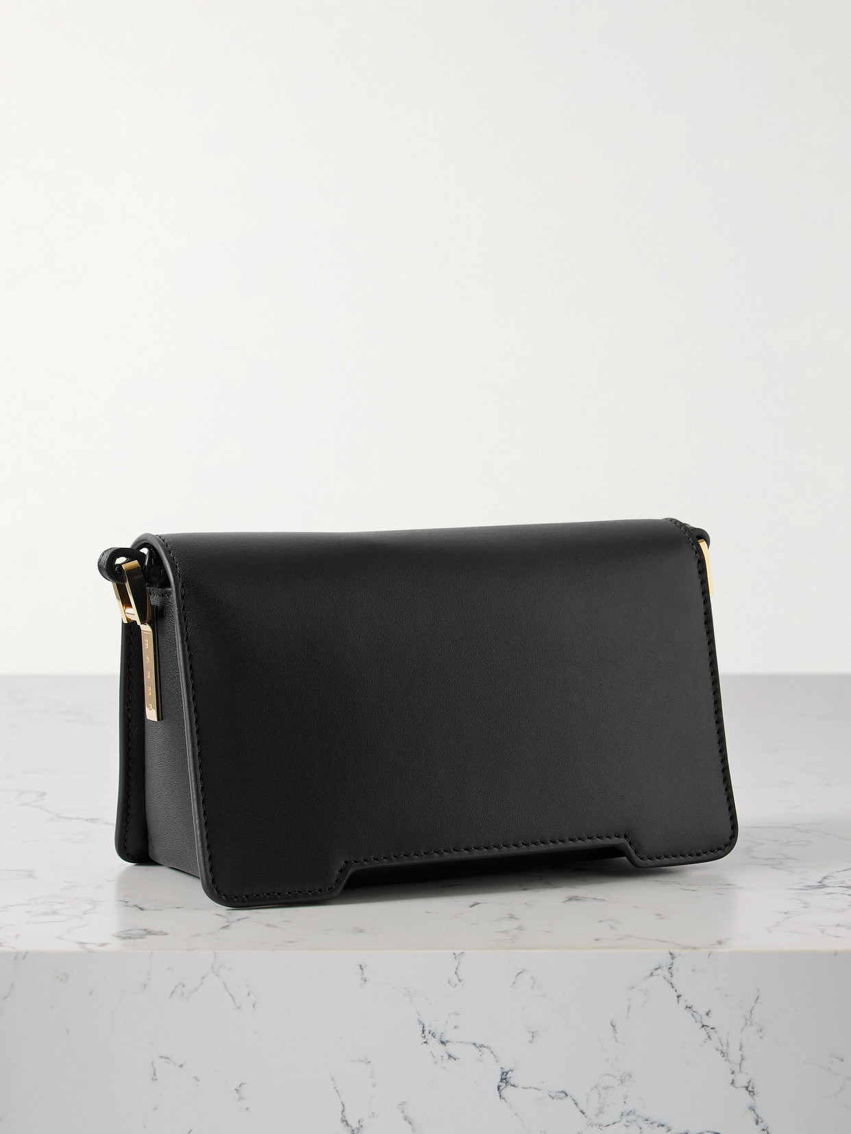 Marni Trunkaroo Mini Leather Shoulder Bag