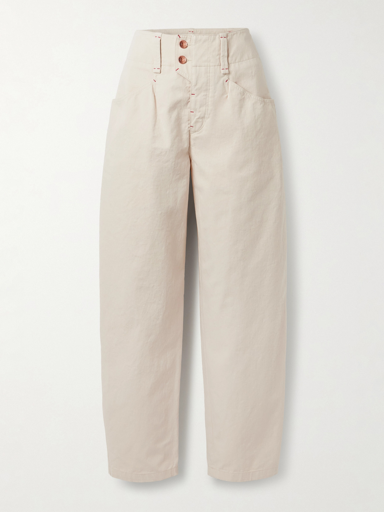 Isabel Marant Oumaya High-rise Barrel-leg Jeans