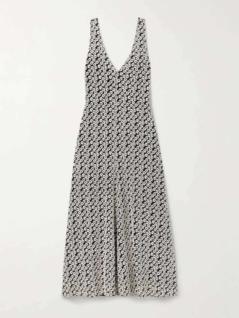 Isabel Marant Sonia Embroidered Cotton-blend Maxi Dress