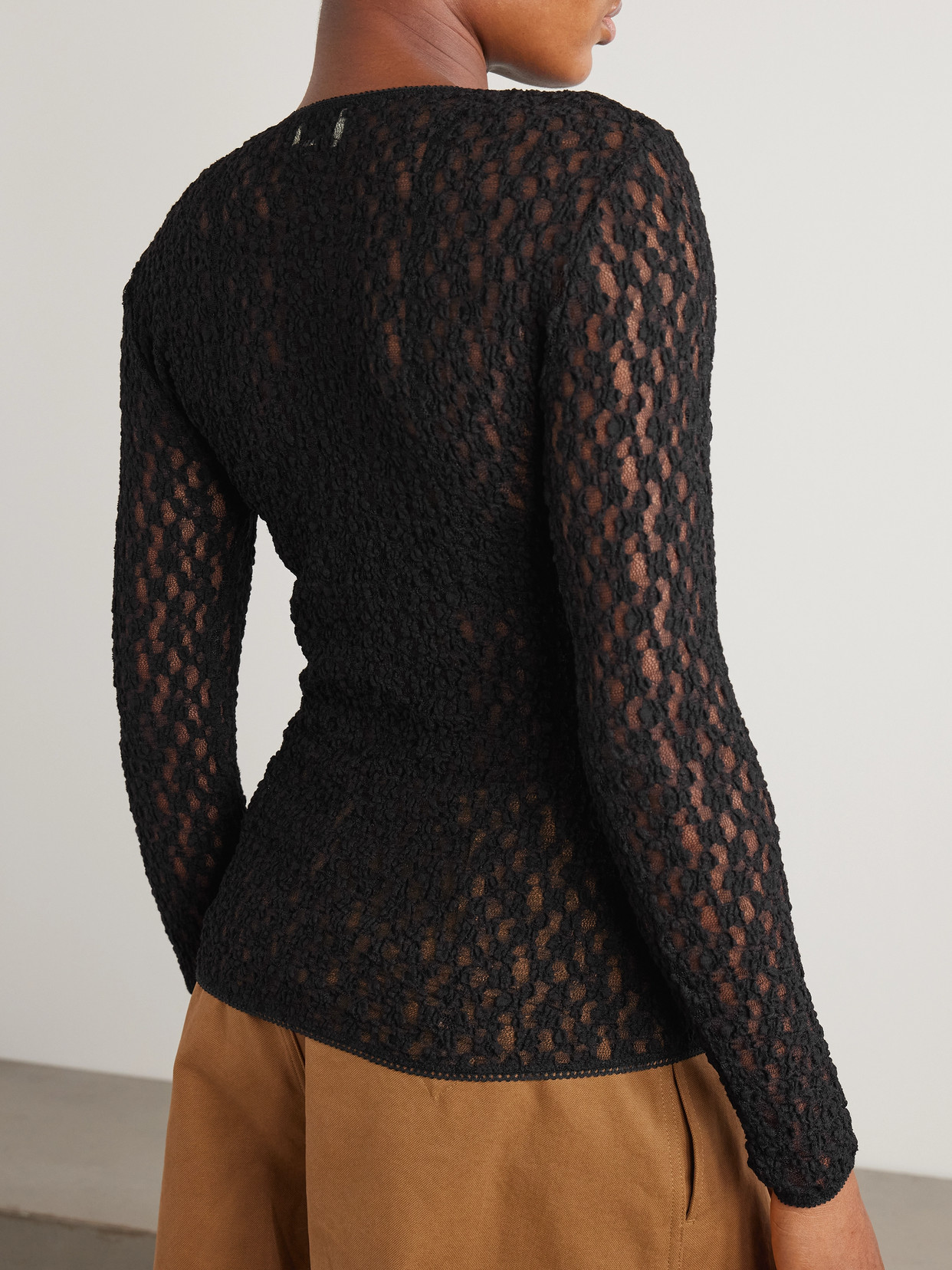 Isabel Marant Gaelle Popcorn Lace Top