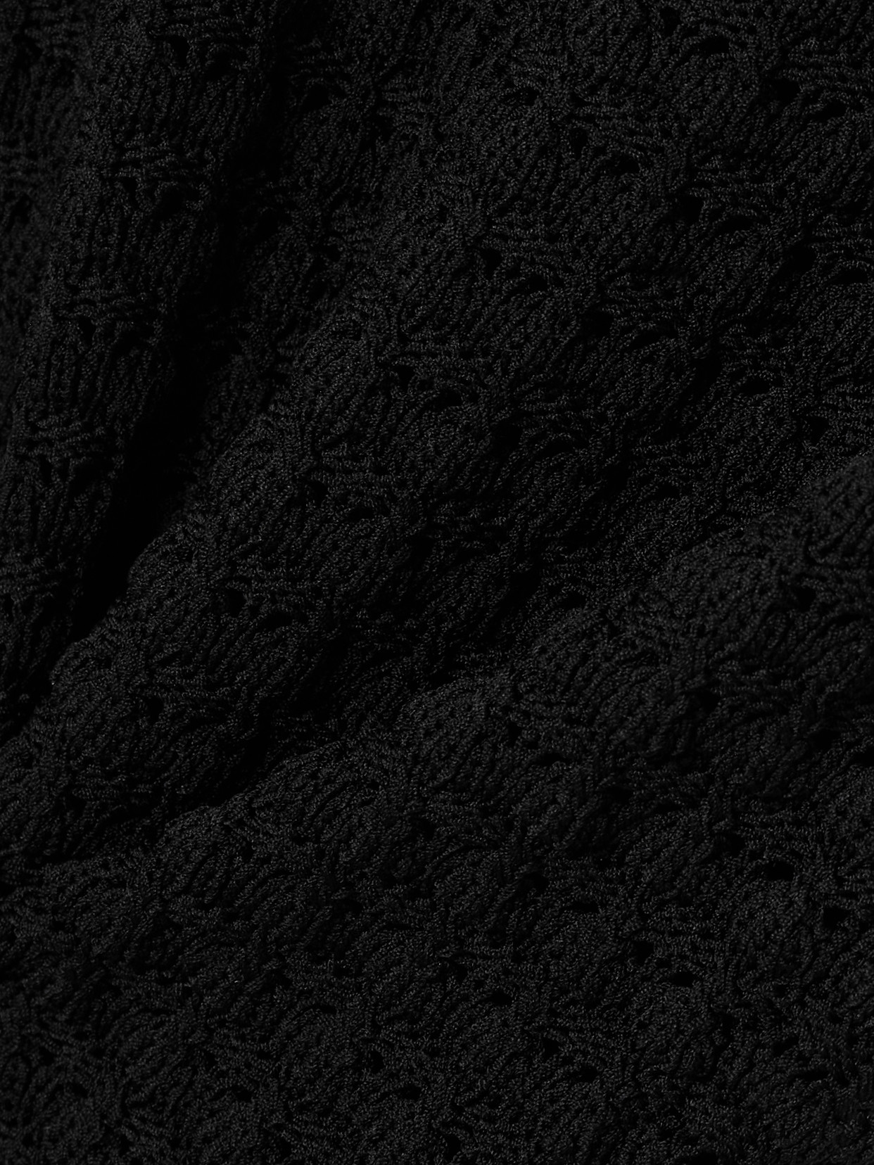 Dermotte Open-Knit Top