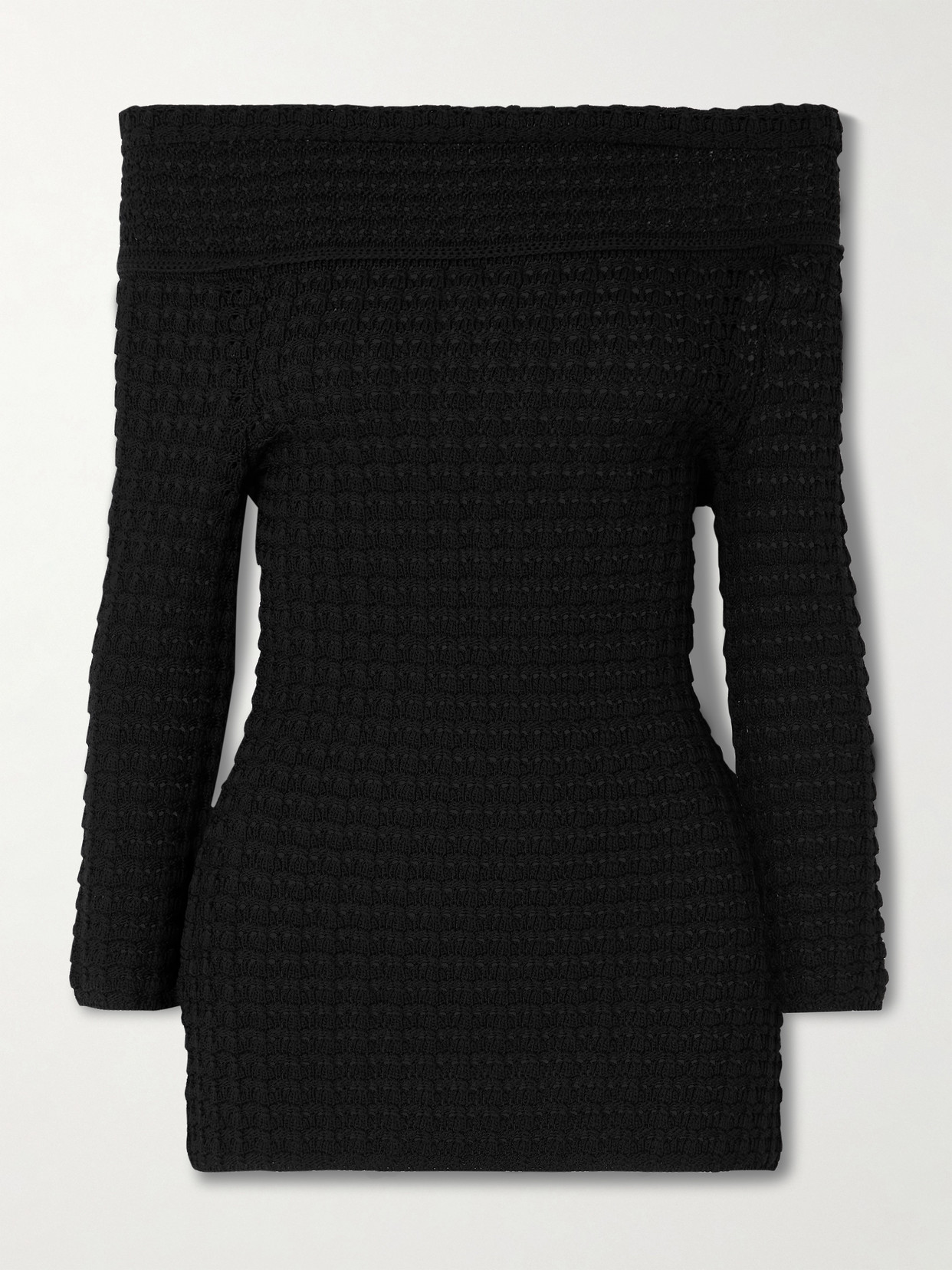 Dermotte Open-Knit Top