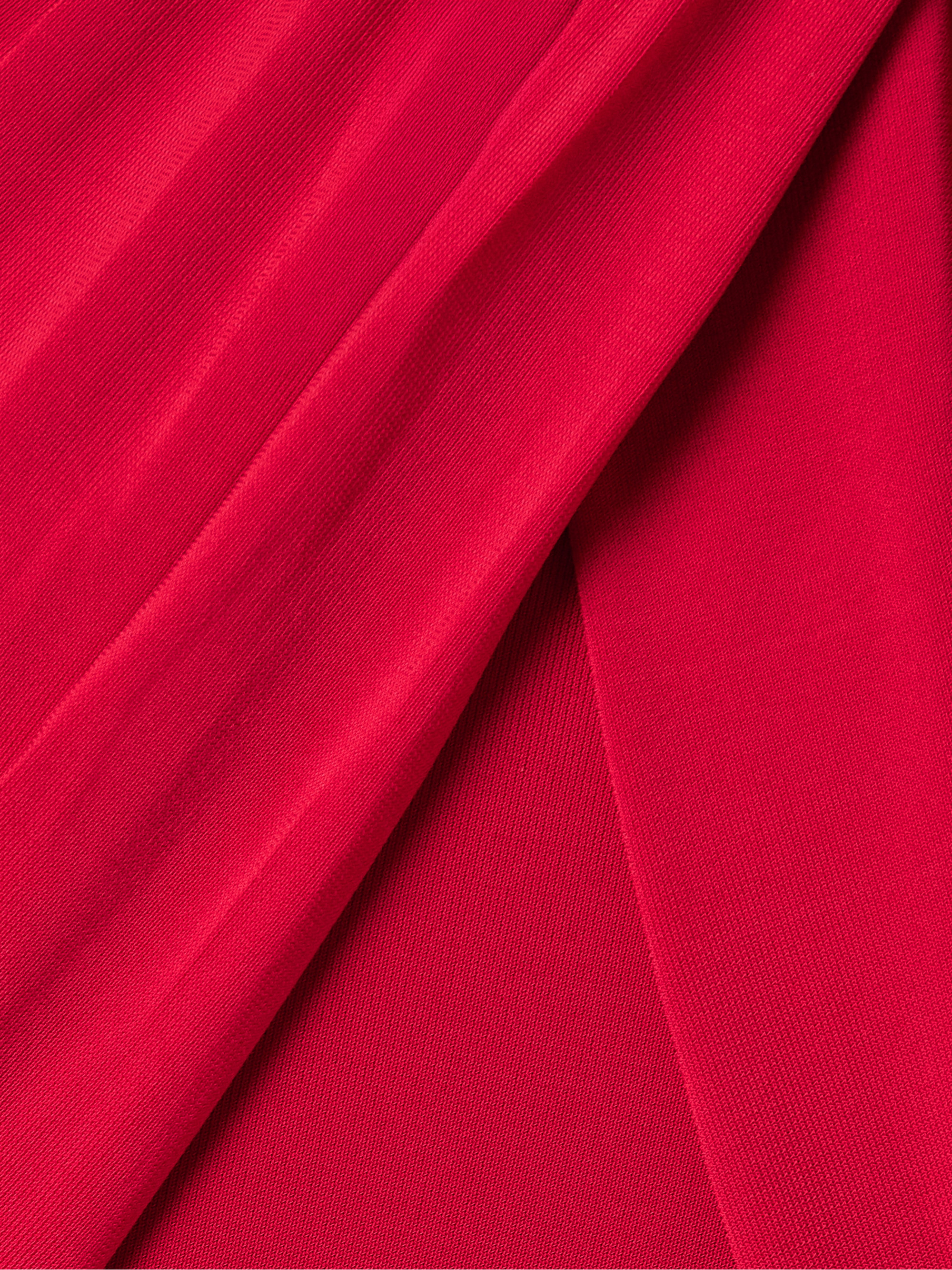 Isabel Marant Galina asymmetric gathered draped stretch-jersey dress