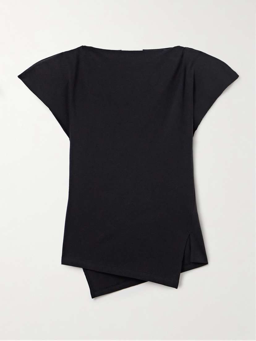 Marant Étoile Sebani Asymmetric Cotton-jersey T-shirt