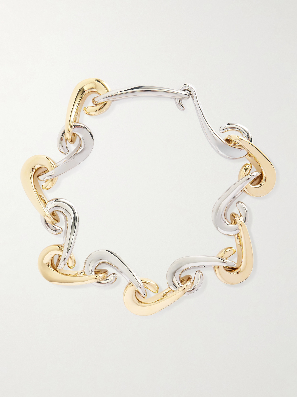 Rabanne Gold And Silver-tone Necklace