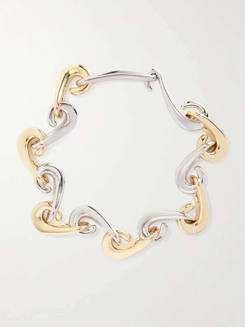 Rabanne Gold And Silver-tone Necklace