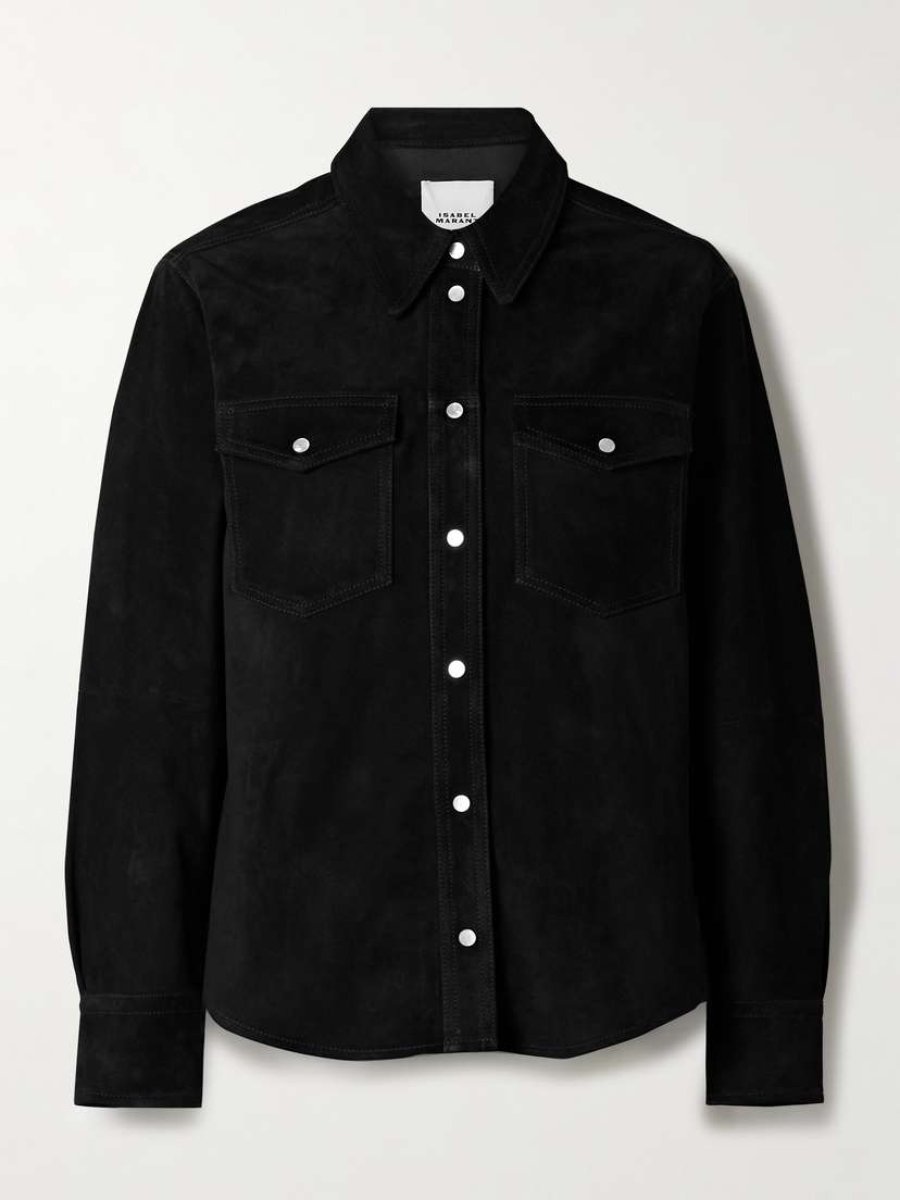 Isabel Marant Delcia Suede Shirt