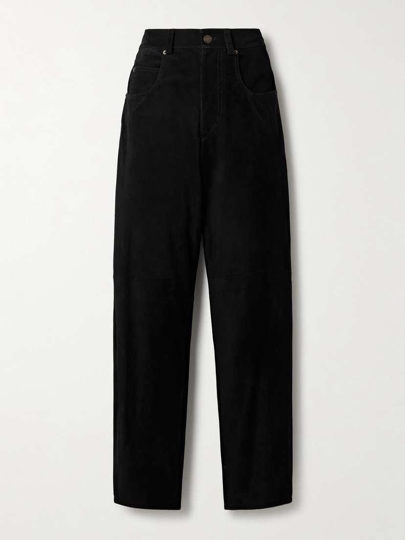 Isabel Marant Darielle Suede Tapered Pants