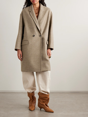 Isabel Marant Efegozi double-breasted wool coat