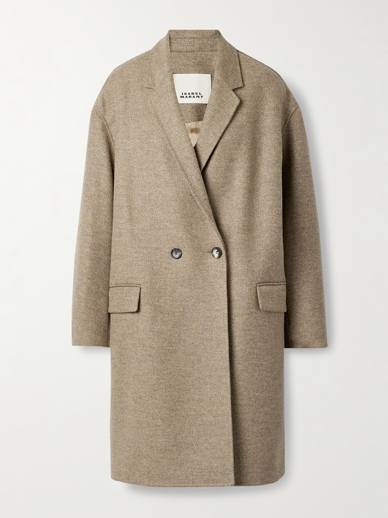 Isabel Marant Efegozi Double-breasted Wool Coat