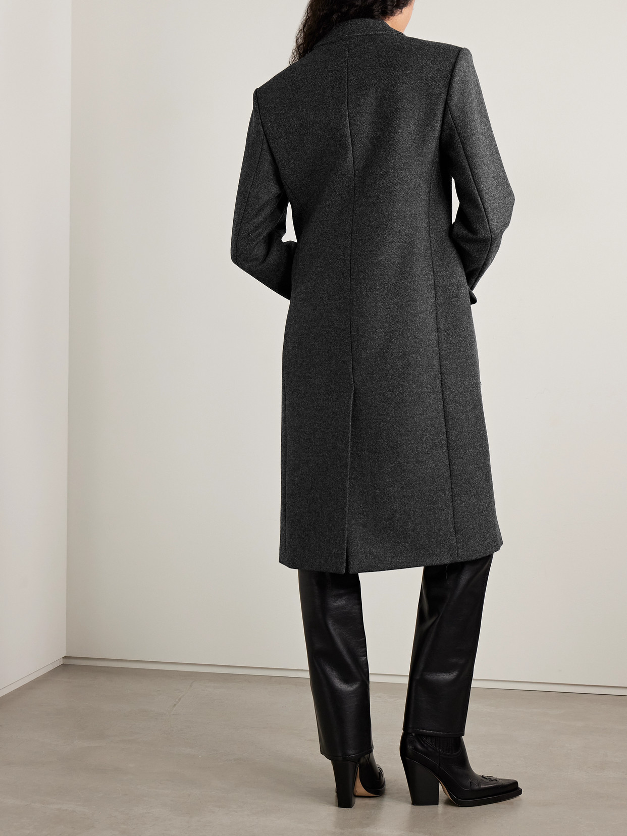 Isabel Marant Irene Double-breasted Wool-felt Coat