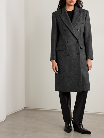Isabel Marant Irene double-breasted wool-felt coat