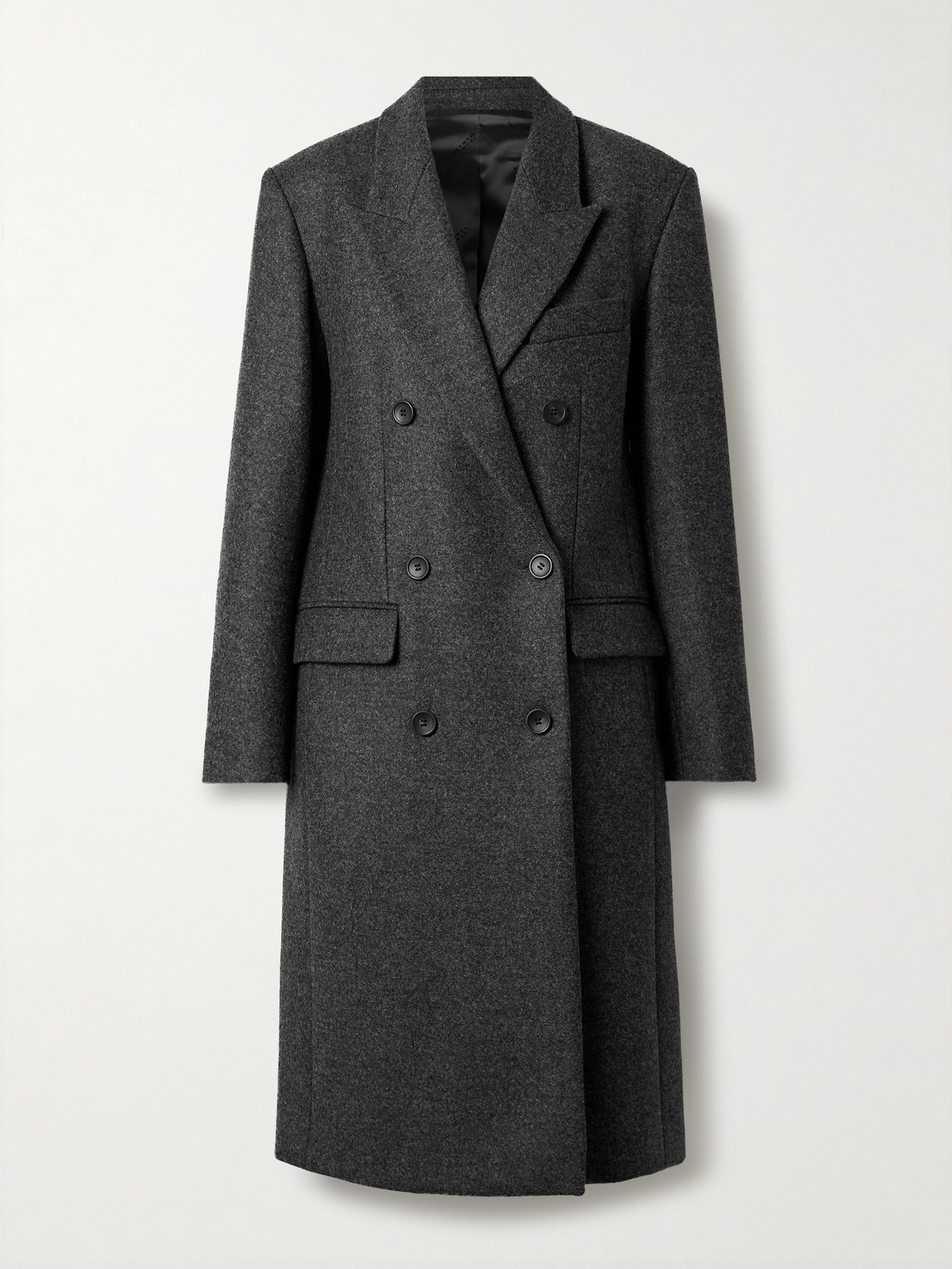Isabel Marant Irene Double-breasted Wool-felt Coat