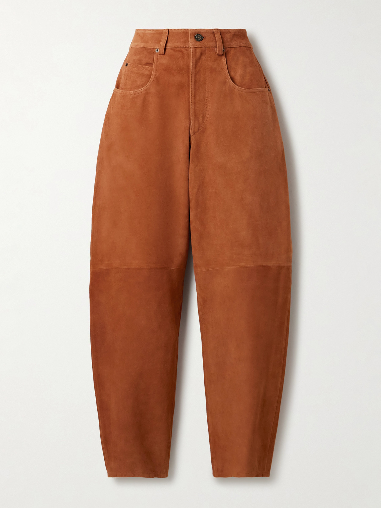 Isabel Marant Darielle Suede Tapered Pants