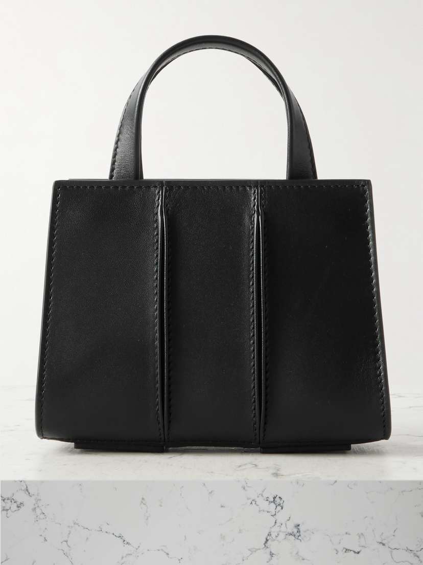 Max Mara Whitney Bag 2 Nano Pleated Leather Tote