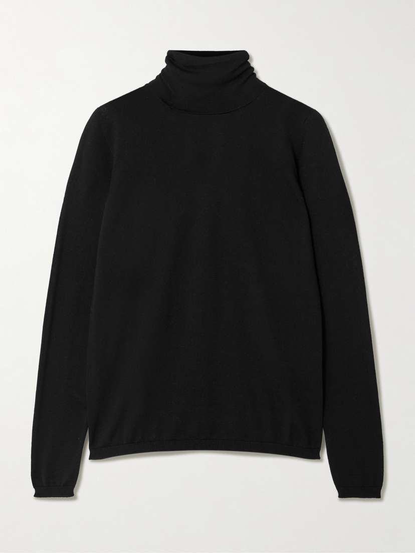 Max Mara Saluto Wool Turtleneck Sweater