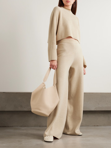 Max Mara Judy wool and cashmere-blend wide-leg pants