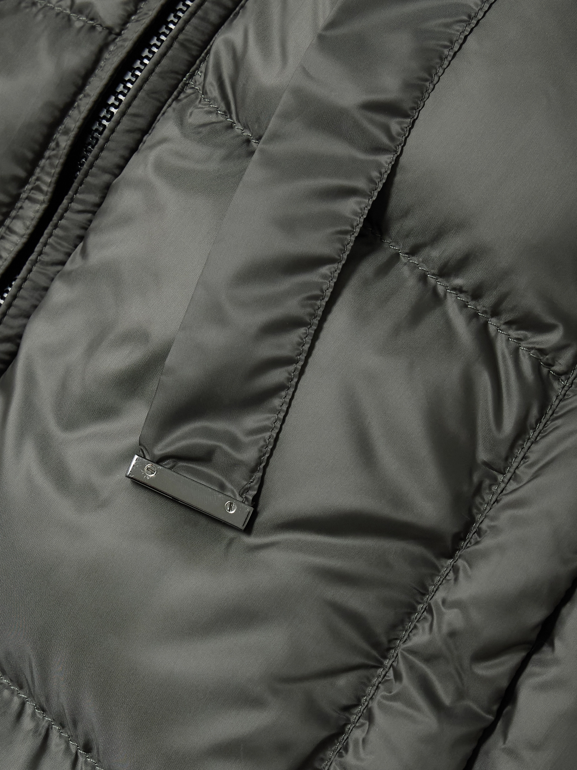 Max Mara The Cube Seie hooded quilted shell down jacket thumbnail