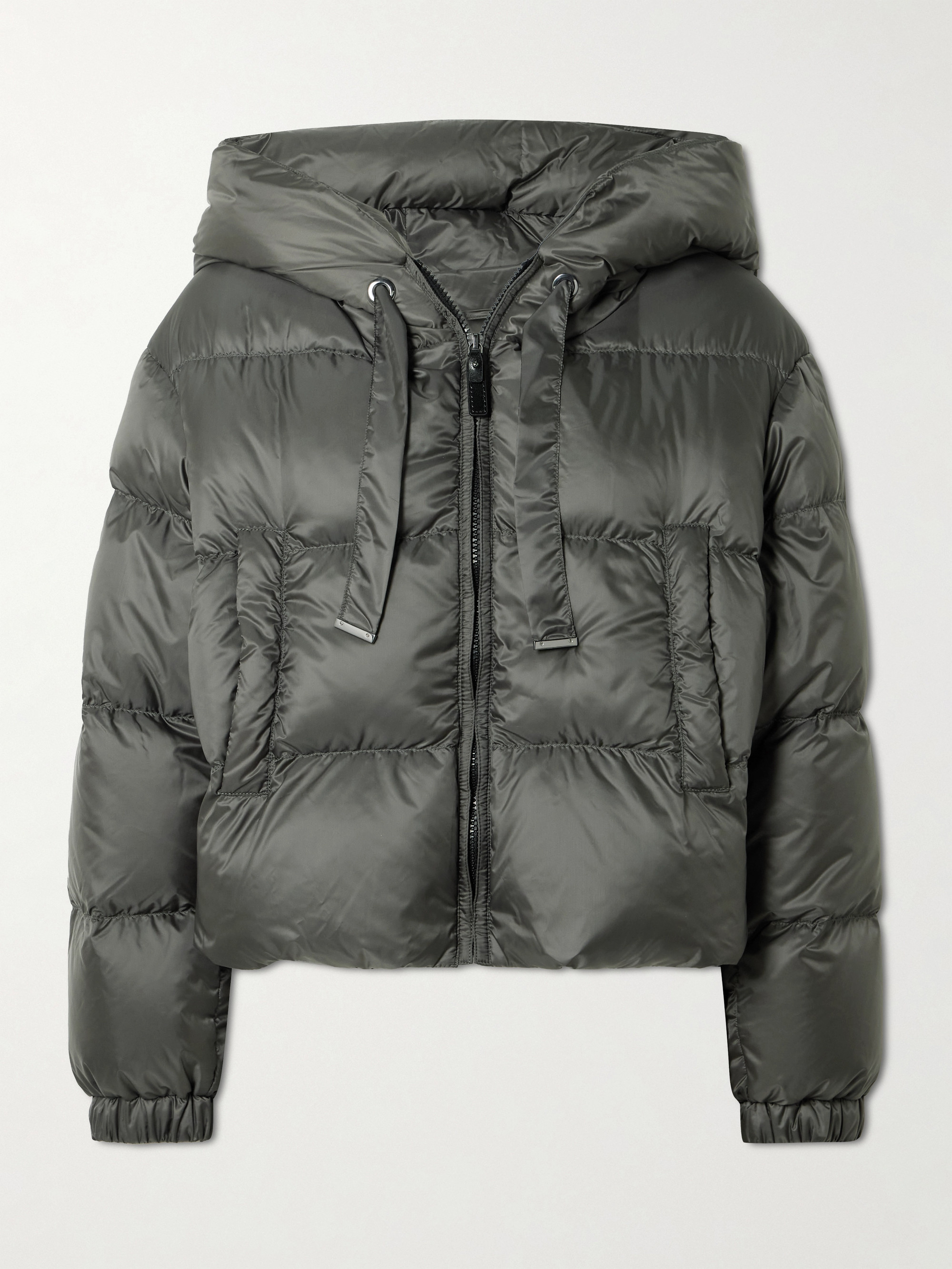 Max Mara The Cube Seie hooded quilted shell down jacket thumbnail