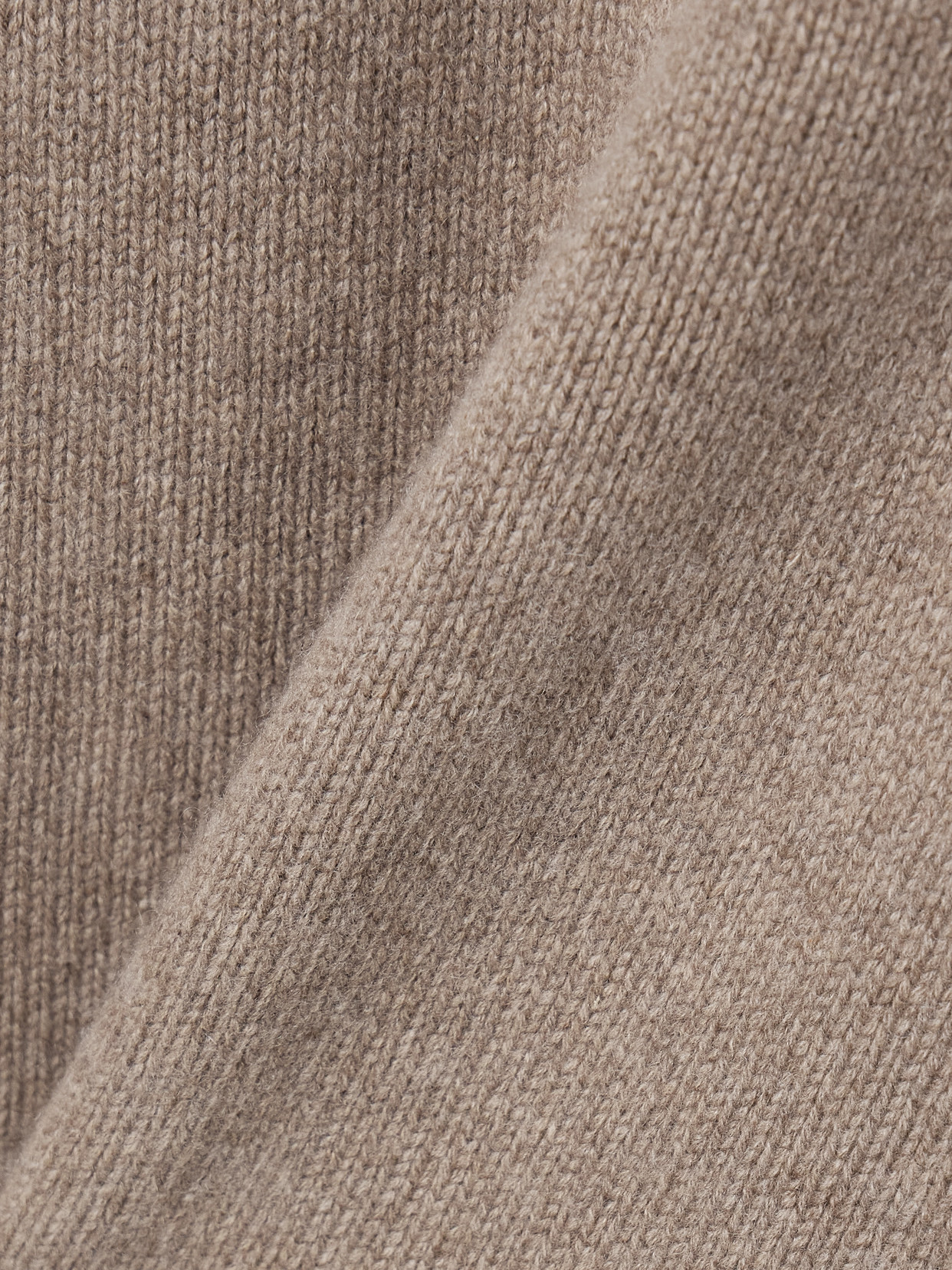 Max Mara Cashmere Turtleneck Midi Dress In Brown