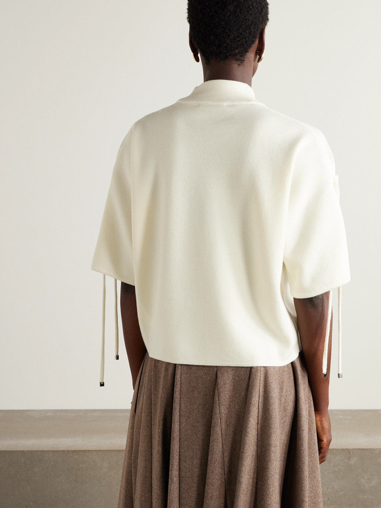 Bevanda Lace-Up Sweater