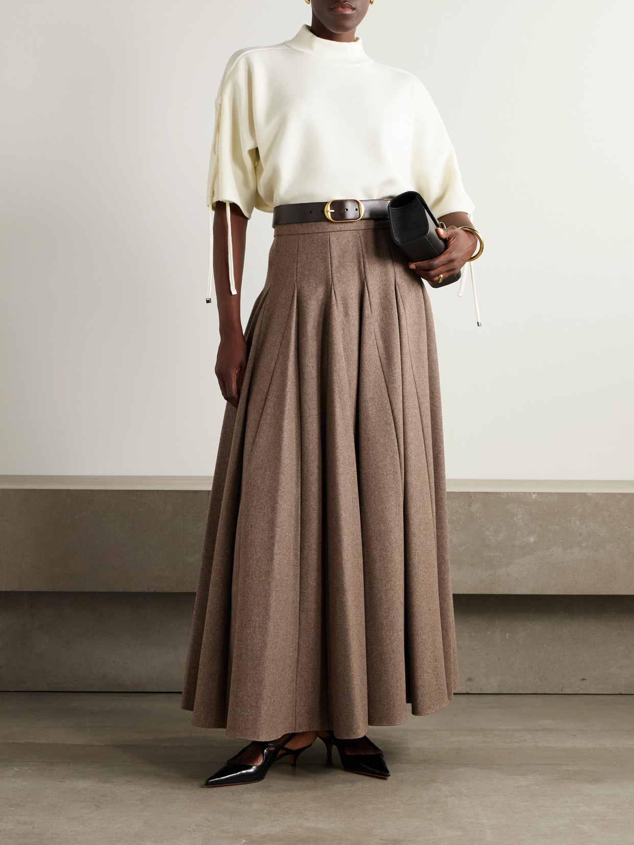 Bevanda Lace-Up Sweater