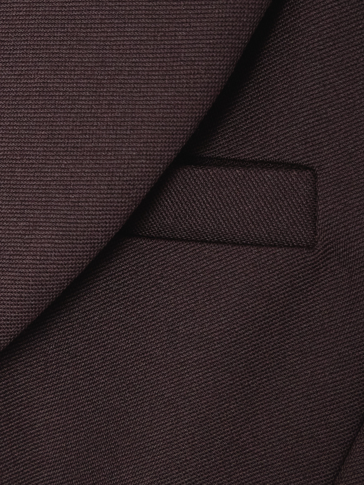 Diotima Marcus Wool-twill Blazer In Purple