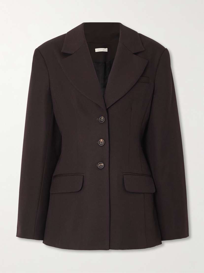 Diotima Marcus Wool-twill Blazer